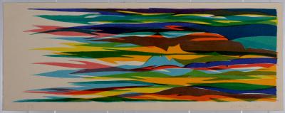 Piero DORAZIO - Kokkora, 1987 (#H) - Original lithograph - Hand-signed 2