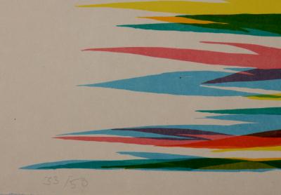 Piero DORAZIO - Kokkora, 1987 (#H) - Original lithograph - Hand-signed 2