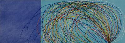 Piero DORAZIO - Kokkora, 1987(#G) - Original lithograph - Hand-signed 2