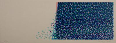 Piero DORAZIO - Kokkora, 1987 (#F)  - Original lithograph in colors on wove paper - Hand-signed 2