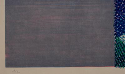 Piero DORAZIO - Kokkora, 1987 (#E) - Lithographie originale en couleurs sur papier vélin - Signée à la main 2