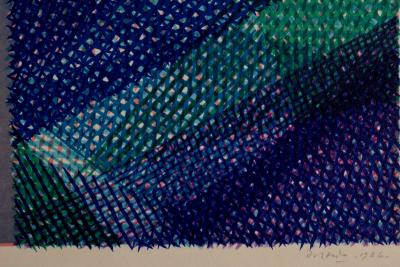 Piero DORAZIO - Kokkora, 1987 (#E) - Lithographie originale en couleurs sur papier vélin - Signée à la main 2