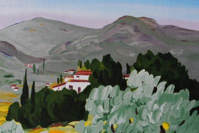 Anne-Marie BRIANTE - Magnifique Provence - Lithographie originale signée et numérotée 2