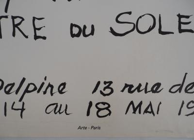 Alexander CALDER - Théâtre du soleil - Lithographie originale signée 2