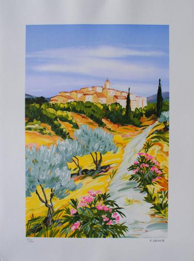 Anne-Marie BRIANTE - Magnifique Provence - Lithographie originale signée et numérotée 2