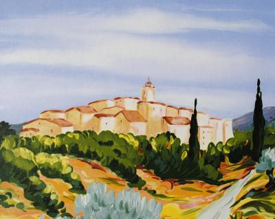 Anne-Marie BRIANTE - Magnifique Provence - Lithographie originale signée et numérotée 2