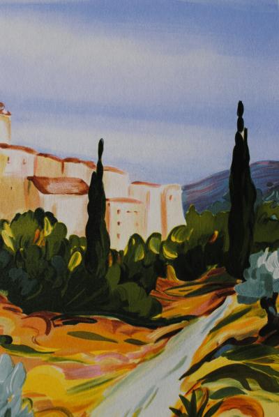 Anne-Marie BRIANTE - Magnifique Provence - Lithographie originale signée et numérotée 2