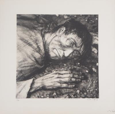 Michel CIRY : La Prosternation - Gravure originale signée 2