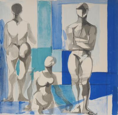 Jacques DESPIERRE : Le Beauté des Sculptures - Lithographie originale signée 2