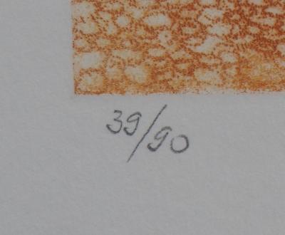 Carmelo DE LA PINTA - Ruines enchantées - Gravure originale signée 2