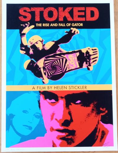 Shepard FAIREY (Obey) - Stoked Film, 2007 - Sérigraphie signée et numérotée 2