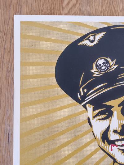 Shepard FAIREY (Obey) - No, I’m Vegetarian, 2007 - Sérigraphie signée et numérotée 2