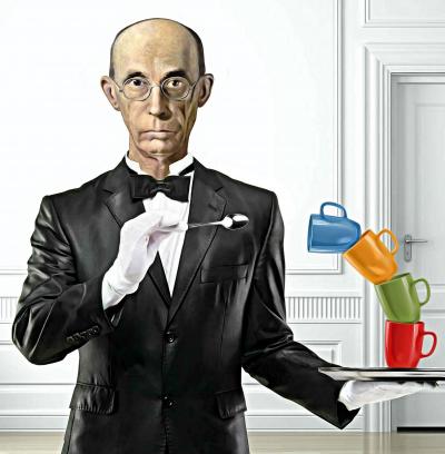 Mr STRANGE - Mr Wood reprend le Service, 2021 - Sérigraphie signée et numérotée 2