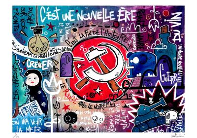 Yohan STORTI - Rouge, 2021 - Sérigraphie signée et numérotée 2