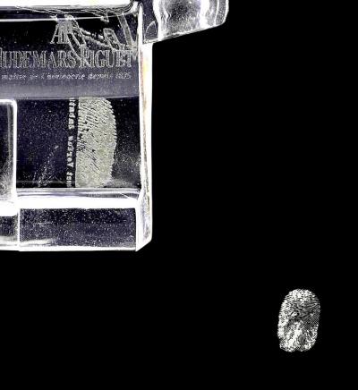 Vincent SABATIER - Audemars Piguet - Silver Black Chrono, 2021 - Sérigraphie signée et numérotée 2