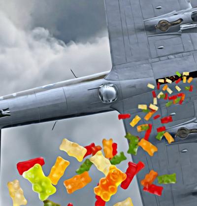 Mr STRANGE - Bonbonbardier II, 2021 - Sérigraphie signée et numérotée 2