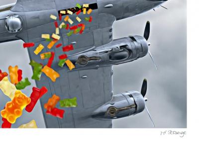 Mr STRANGE - Bonbonbardier II, 2021 - Sérigraphie signée et numérotée 2