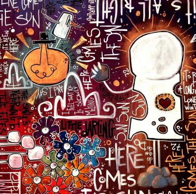 Yohan STORTI - Here come the sun, 2021 - Sérigraphie signée et numérotée 2