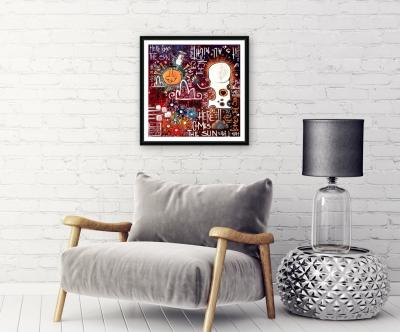 Yohan STORTI - Here come the sun, 2021 - Sérigraphie signée et numérotée 2