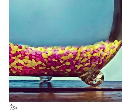 Mr STRANGE - Le Poisson Rouge, 2021 - Sérigraphie signée et numérotée 2