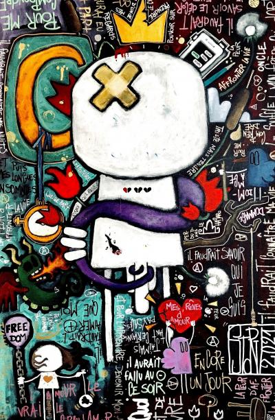 Yohan STORTI - Pour me comprendre, 2021 - Sérigraphie signée et numérotée 2