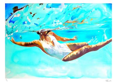 Maude OVIZE - Jeux amoureux, 2021 - Sérigraphie signée et numérotée 2