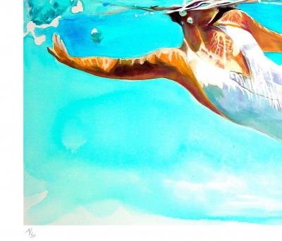 Maude OVIZE - Jeux amoureux, 2021 - Sérigraphie signée et numérotée 2