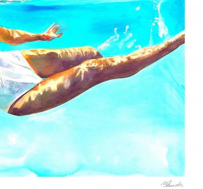 Maude OVIZE - Jeux amoureux, 2021 - Sérigraphie signée et numérotée 2