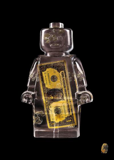 Vincent SABATIER - 1 Banknote Dollar, 2021 - Sérigraphie signée et numérotée 2