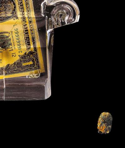 Vincent SABATIER - 1 Banknote Dollar, 2021 - Sérigraphie signée et numérotée 2