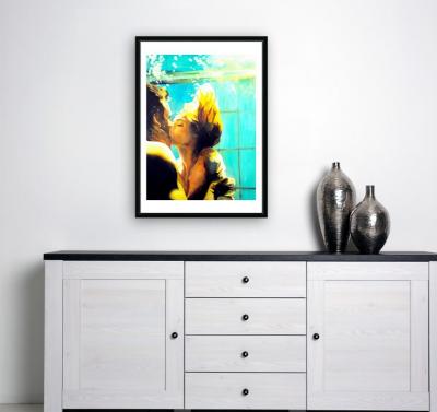 Maude OVIZE - Le baiser, 2021 - Sérigraphie signée et numérotée 2