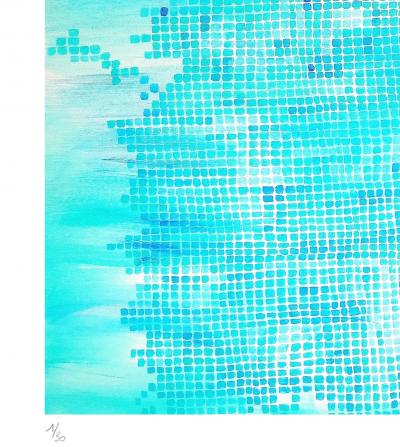 Maude OVIZE - Jeux de jambes II, 2021 - Sérigraphie signée et numérotée 2