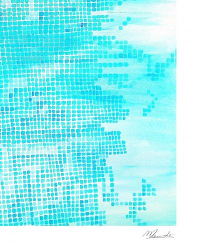 Maude OVIZE - Jeux de jambes II, 2021 - Sérigraphie signée et numérotée 2