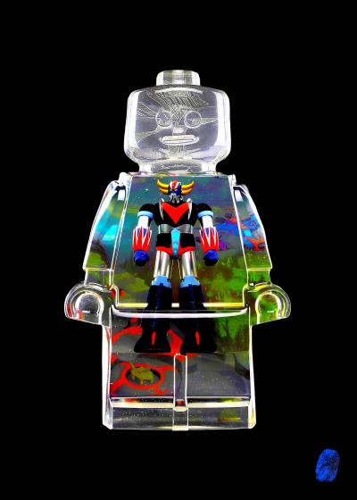 Vincent SABATIER - Goldorak III, 2021 - Sérigraphie signée et numérotée