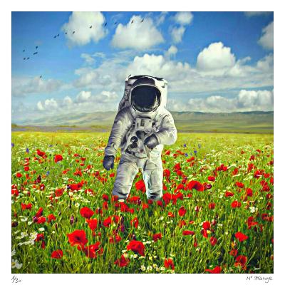 Mr STRANGE - Black Hole, 2021 - Sérigraphie signée et numérotée