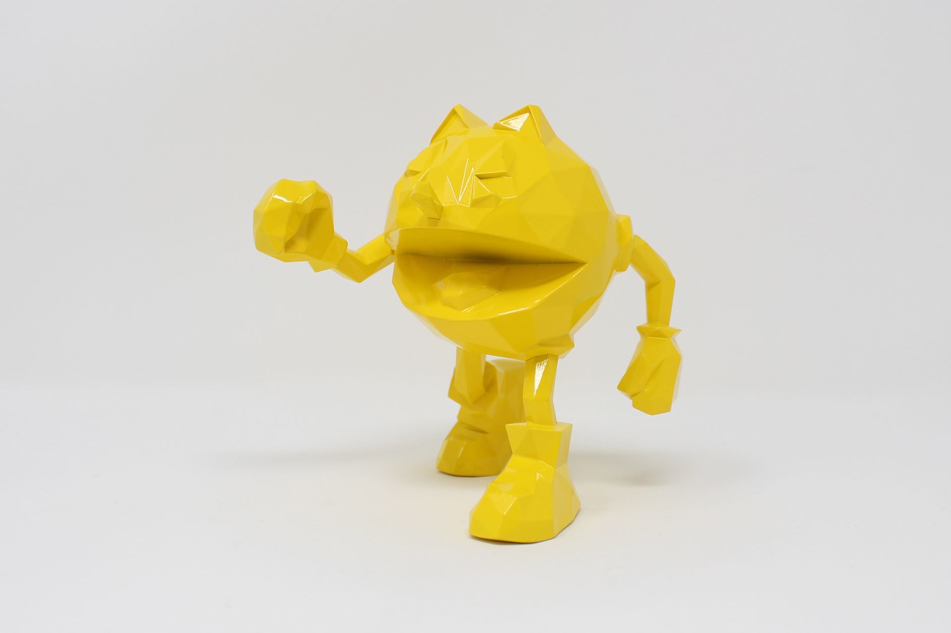 Richard Orlinski (1966) - LOT DE 3 PACMAN JAUNE - ROUGE