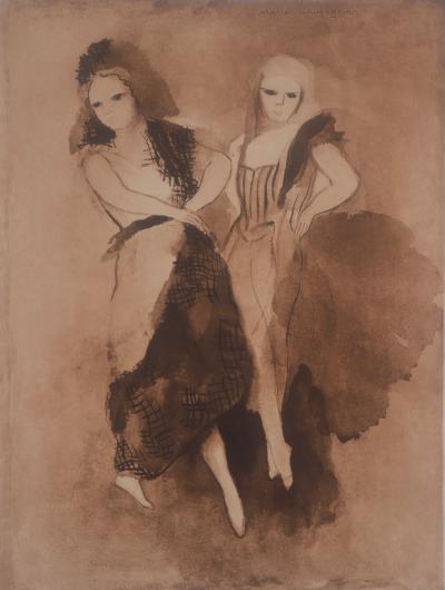 Marie LAURENCIN - Les danseuses espagnoles  - Gravure signée 2