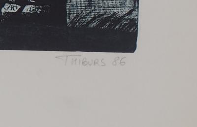 Luc THIBURS - Suite Hispanique I, 1986 - Gravure originale signée 2