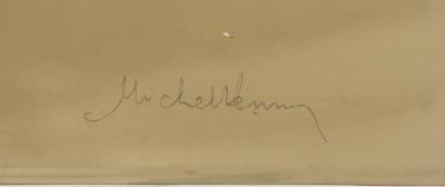 Michel HENRY - Papillon IV : Orgyia, 1958 - Monotype original signé 2