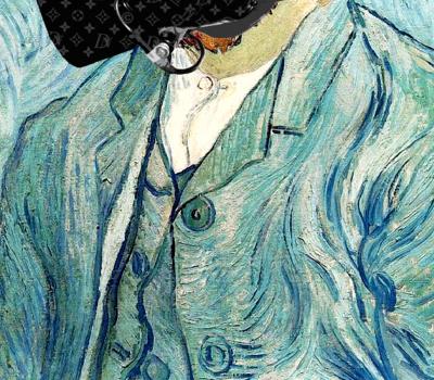 Death NYC - Van Gogh Mask, 2013 - Sérigraphie originale signée 2