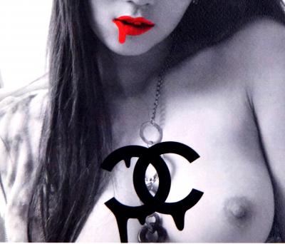 Death NYC - Girl Nude C, 2013  - Sérigraphie originale signée 2