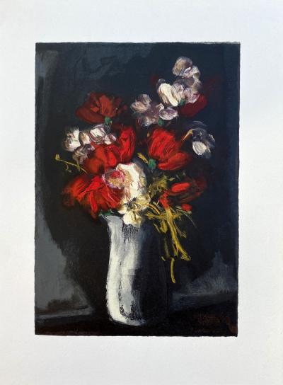 Maurice DE VLAMINCK (d’après)  - Bouquet de fleurs, 1965 - Lithographie 2