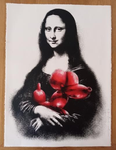 Mr Brainwash - Rescue Red, 2019 - Sérigraphie signée au crayon 2