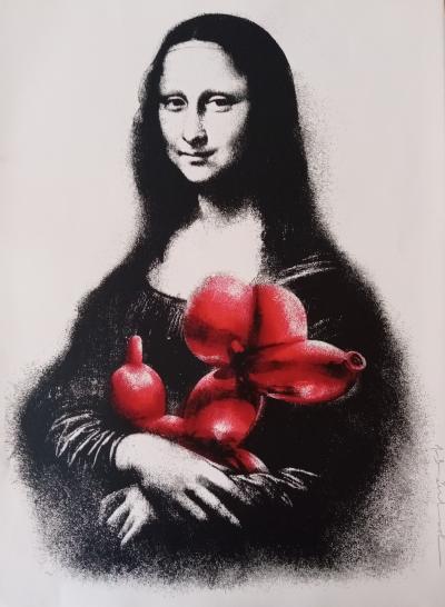 Mr Brainwash - Rescue Red, 2019 - Sérigraphie signée au crayon 2