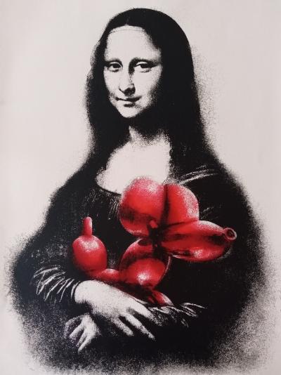 Mr Brainwash - Rescue Red, 2019 - Sérigraphie signée au crayon 2