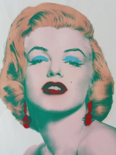 Mr Brainwash - Marilyn, 2016 - Technique mixte sur sérigraphie 2