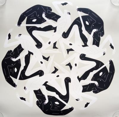 Cleon PETERSON - Flowers Of Evil: There Is An End To Everything (White Bone), 2021 - Sérigraphie signée 2