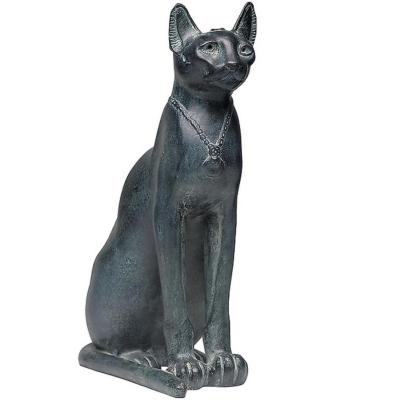 Déesse Bastet égyptienne au collier – Reproduction en résine 2