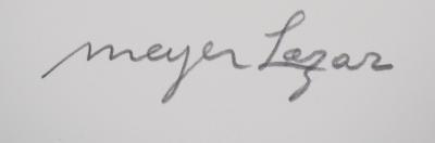 Meyer LAZAR - Les amants ardents, 1974 - Gravure originale signée 2
