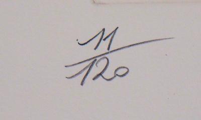 Meyer LAZAR - Amour renversant, 1974 - Gravure originale signée 2